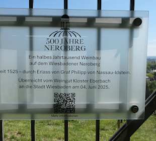 Bei einem Ausflug auf den Neroberg