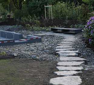 Kneipbecken (leider an dem Tag noch nicht Betrieb)