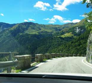 Toller Blick und Straße