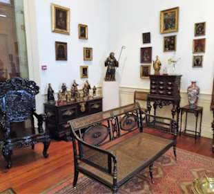 In den Wohnräumen des ehemaligen Besitzers