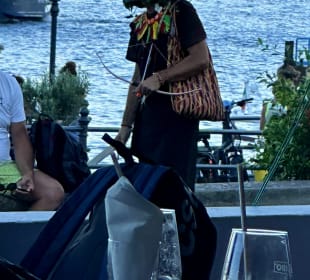 Dieser Einheimische brachte uns zum Lachen