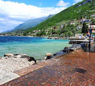 Wanderweg entlang des Lago