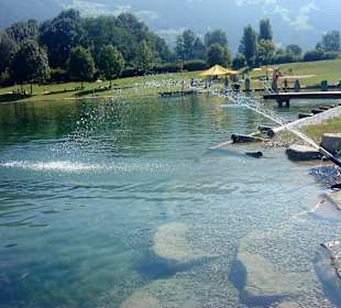 Sauberer Badesee in Schlitters