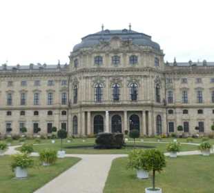 Herbst-Spaziergang im Würzburger Residenzgarten