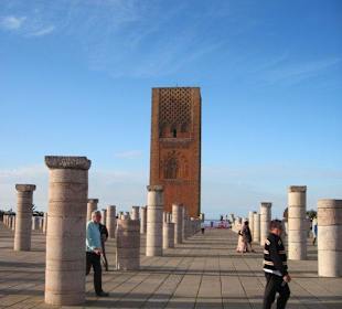 Hassan Turm Rabat und unvollendete Mosschee Hassa