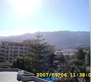 Blick von meinem Balkon zum Teideausläufer