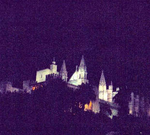 Kathedrale bei Nacht