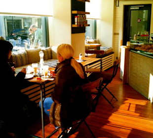 Ein gemütlicher Cappuccino