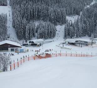 Drei Talstationen am Skizentrum Angertal