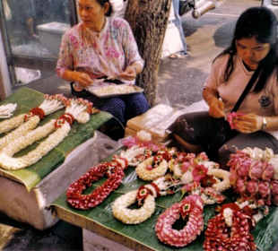 Blumenmarkt in Bangkok