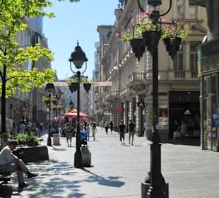 Stadtzentrum Belgrad