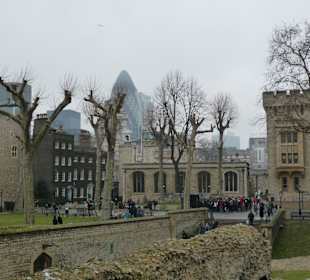 Widok z Tower of London