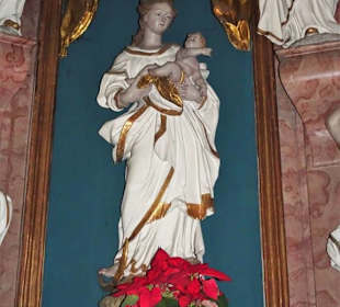 Der Vierzehn-Nothelfer-Altar der Pfarrkirche