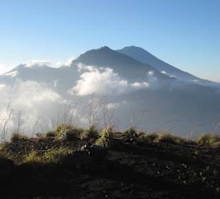 Mount Abang und Agung