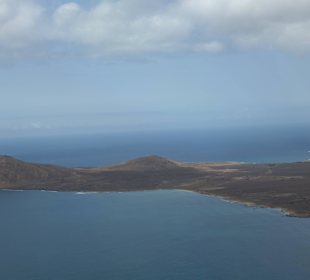 Schlafender Löwe auf Sal - Landeanflug