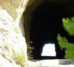 Der Staudamm selbst in voller Pracht