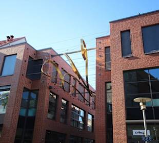 Im Einkaufsviertel am Markt