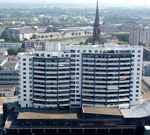 Blick von der Aussichtsplattform Sail City