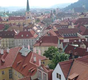 Черепичные крыши Праги