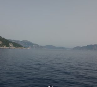 Die Überfahrt nach Marmaris vom Rhodos aus