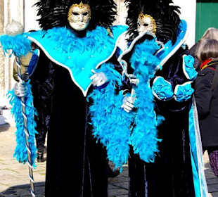 Kostüme-Masken-Show Venedig 2011