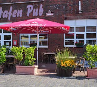 Gastrozeile am Neuen Fischereihafen