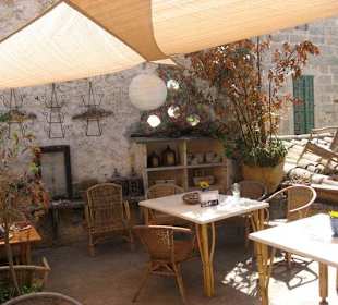 Terrasse auf der 2. Ebene
