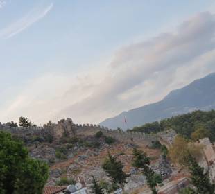 Burg Alanya - Burgmauer