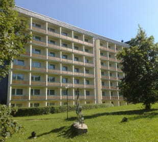 Aussenansicht vom Hotelkomplex