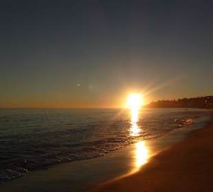 Sonnenuntergang in Malibu
