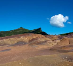 Blick über die 7-farbige Erde