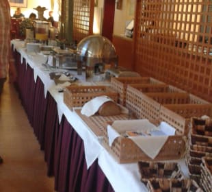 Kleiner Teil des Frühstückbuffets