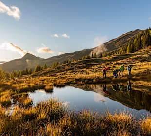 Wandern Berg im Drautal