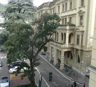 Blick aus dm Fenster