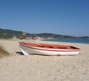 Sandstrand im Oktober 2009