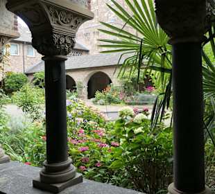 Entspannung im Kreuzgang von St. Maria im Kapitol