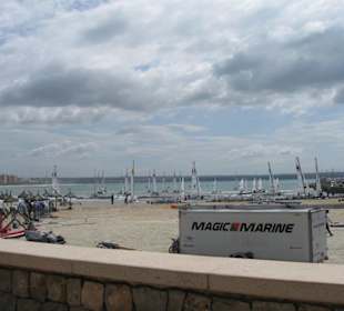 WM der Segler an der Playa Palma