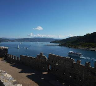 Ausblick von der Burg Portovenere
