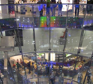 Kuppel in den Galeries Lafayette