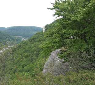 Tour entlang der Traifelbergfelsen
