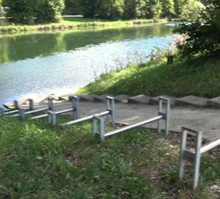 Skater-Anlage an der Donau