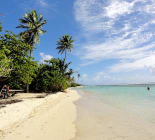 Spaziergang an der Plage de Bois Jolan
