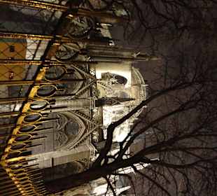 Notre Dame am Abend