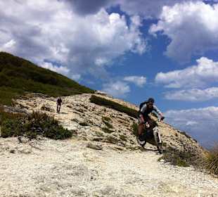 Wahres Mountainbiken fernab von Hotelburgen