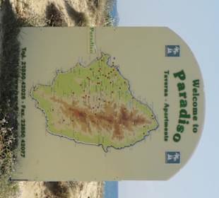 Karte von Naxos