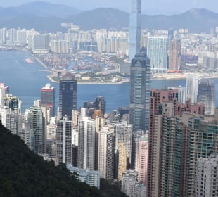Ausblick Victoria Peak