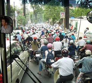 Verkehr in Saigon