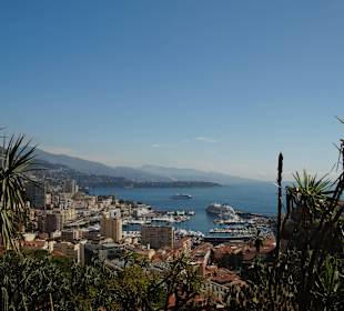 Aussicht über die Stadt und die Bucht