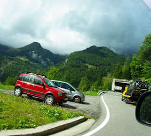 Zum Wandern unterwegs