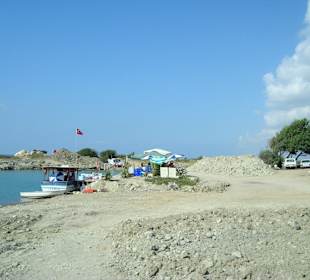 Weg zur Aydin´s Naturhafenbar